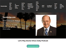 Tablet Screenshot of docsrecipe.com